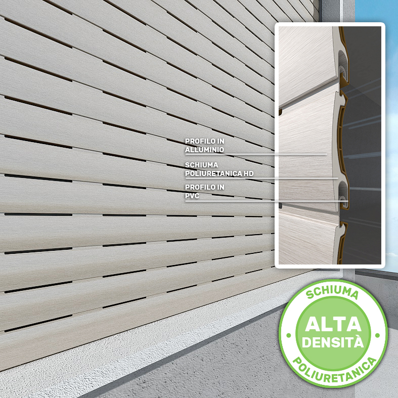 Tapparella AriaLuceTherm risparmio energetico